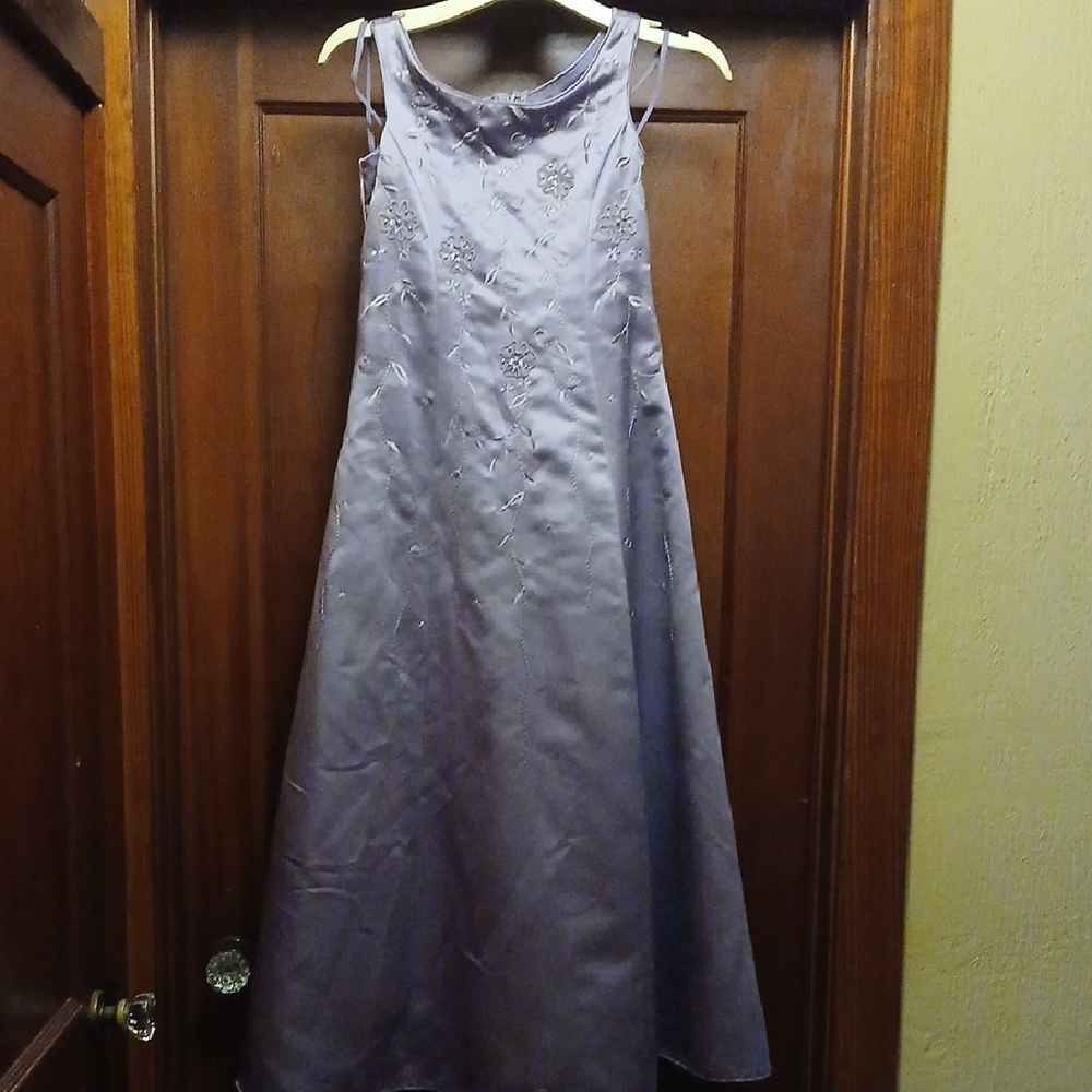 Elegant Purple Maxi Dress